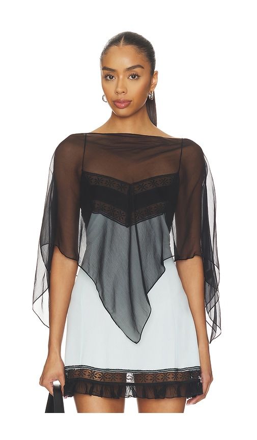 BUCI Honeycrisp Poncho in Black - BUCI - Modalova