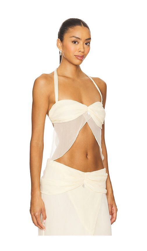 Dandelion Top in Cream. - size L (also in M, S) - BUCI - Modalova