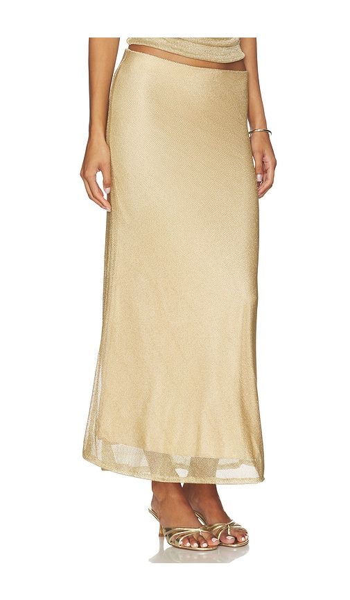 The Jessie Slip Skirt in Metallic . - size L (also in M, S, XS) - Bella Venice - Modalova