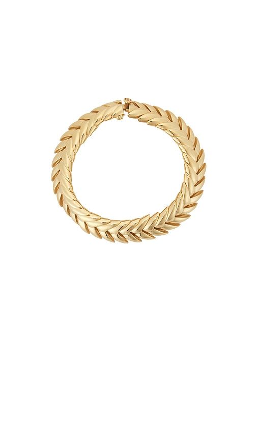 Spikelet Bracelet in Metallic - Bevza - Modalova