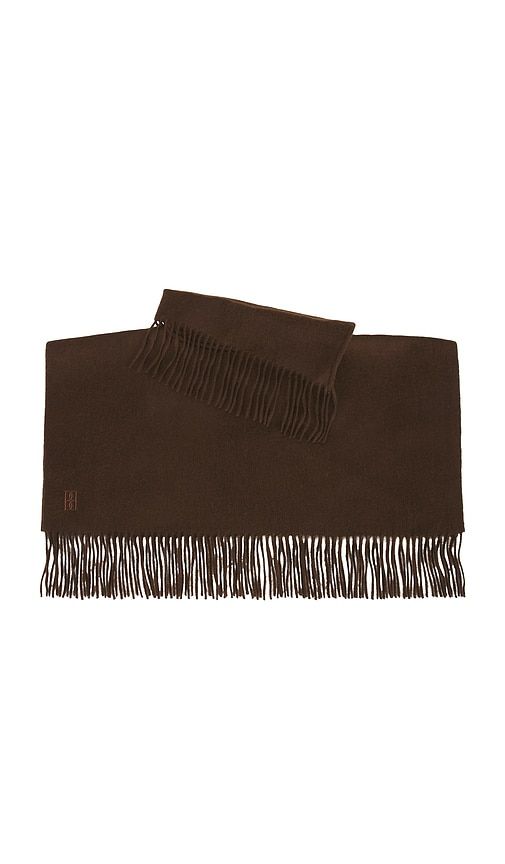 Turtla Scarf in Brown - By Malene Birger - Modalova