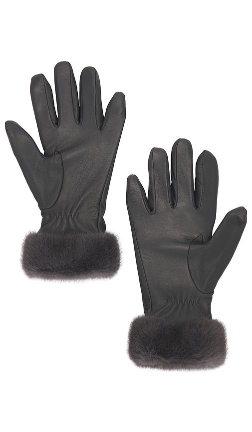 Genna Gloves in Grey. - size L (also in M, S) - By Malene Birger - Modalova