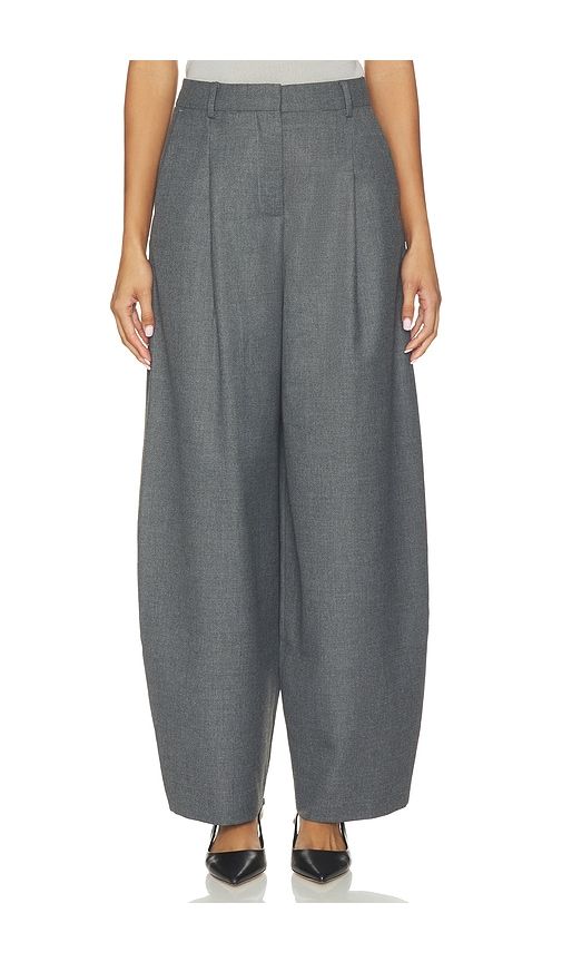 Povilanna Trouser in Grey. - size 34/2 (also in 36/4, 38/6, 40/8, 42/10) - By Malene Birger - Modalova