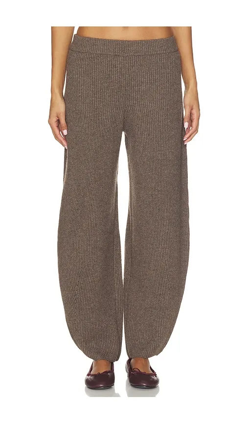 Carmela Trouser in Brown. - size L (also in M, S) - By Malene Birger - Modalova