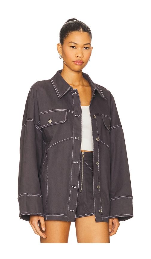 Brixton Jacket in Blue. - size L (also in M, S, XL, XS) - BY.DYLN - Modalova