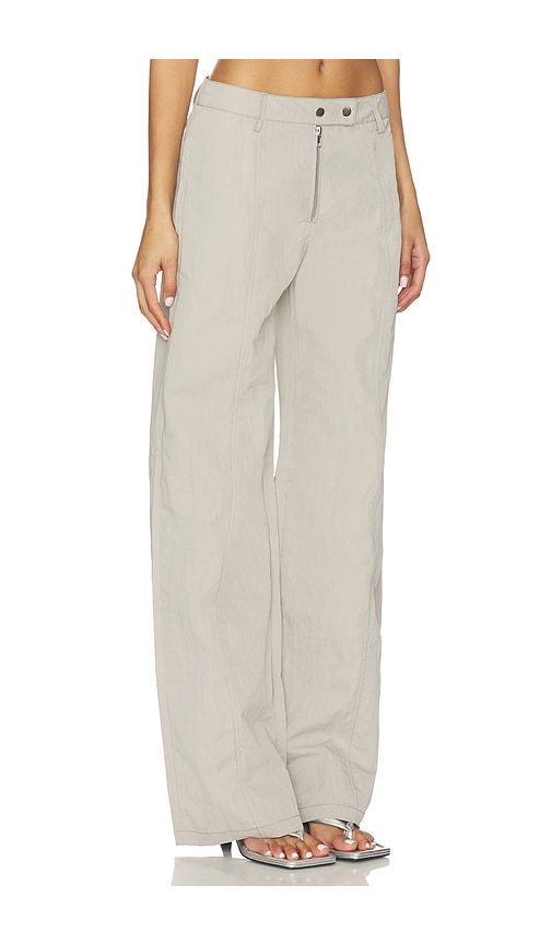 Tasha Wide Leg in Grey. - size L (also in M, S, XS) - BY.DYLN - Modalova