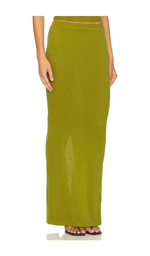 Maddox Skirt in Green. - size L (also in S) - BY.DYLN - Modalova