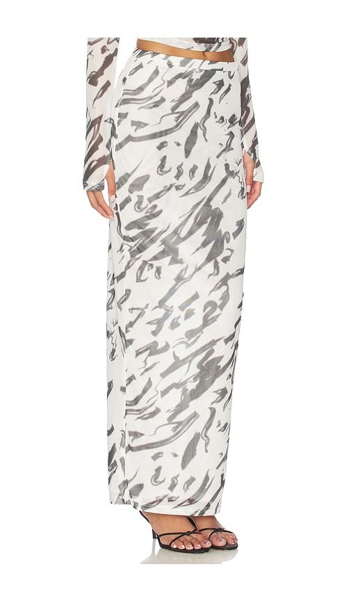 Maddox Skirt in White. - size L (also in M, XL) - BY.DYLN - Modalova