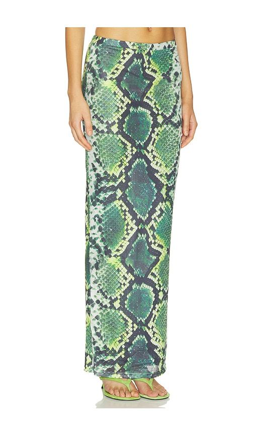 Maddox Skirt in Green. - size M (also in S, XS) - BY.DYLN - Modalova