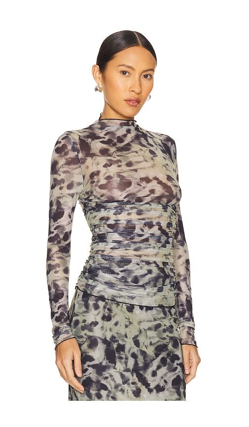 Nina Top in Grey. - size L (also in M, S, XL, XS) - BY.DYLN - Modalova