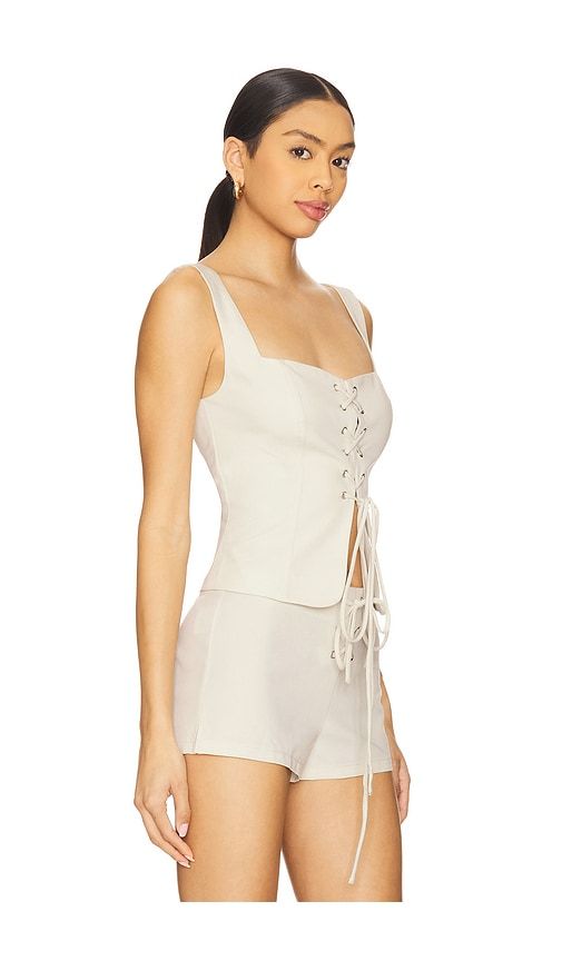 Emmeline Top in Beige. - size L (also in M, S, XL) - BY.DYLN - Modalova