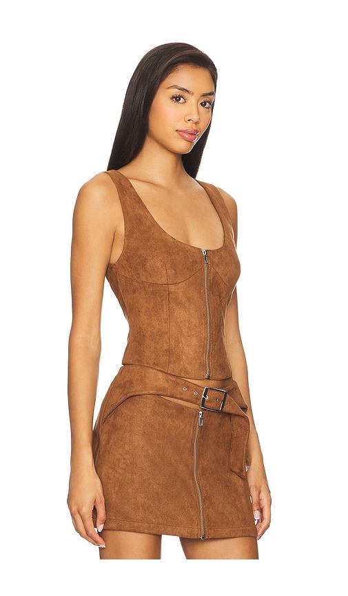Regina Top in Brown. - size M (also in S, XL, XXS) - BY.DYLN - Modalova