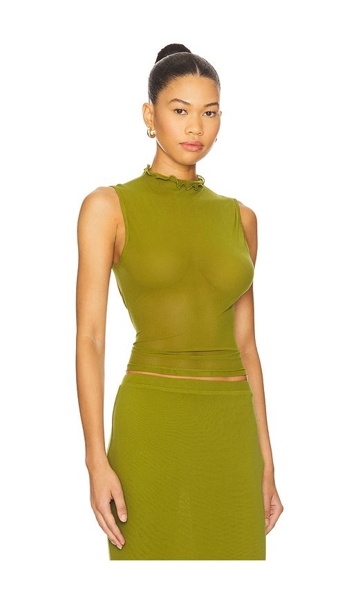 Imani Top in Green. - size L (also in M, S, XL, XS, XXS) - BY.DYLN - Modalova