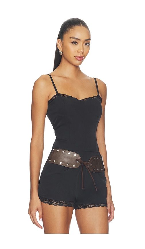 Onyx Corset Top in . - size L (also in M, S, XL, XS) - BY.DYLN - Modalova
