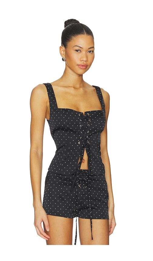 Emmeline Top in Black. - size L (also in M, S, XL, XS) - BY.DYLN - Modalova