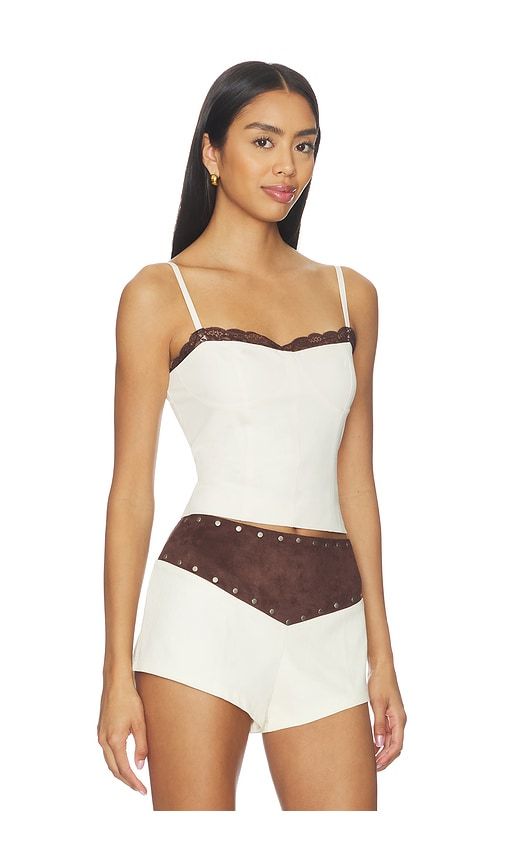 X REVOLVE Onyx Corset Top in . - size L (also in M, S, XS) - BY.DYLN - Modalova