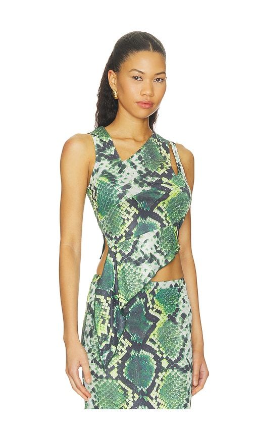 Christina Top in Green. - size L (also in M, S, XS) - BY.DYLN - Modalova