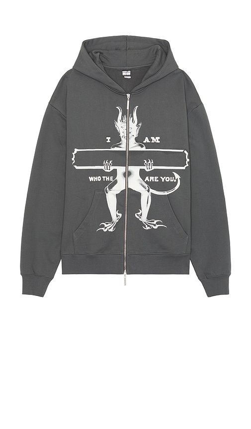 Who The Devil Hoodie in Grey. - size M (also in S, XL/1X) - Babylon - Modalova