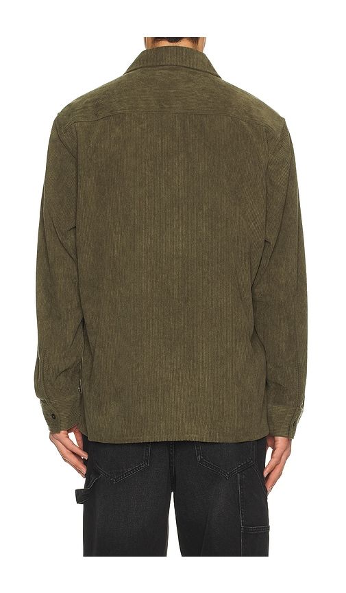 Corduroy Shirt in Olive. - size L (also in S, XL/1X) - Babylon - Modalova