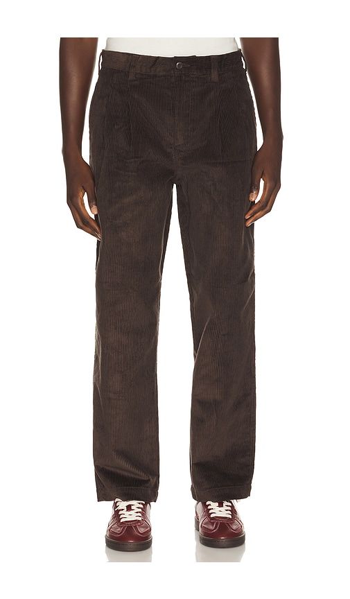Minor Chords Corduroy Pants in Brown. - size L (also in M, S, XL/1X, XXL/2X) - By Parra - Modalova