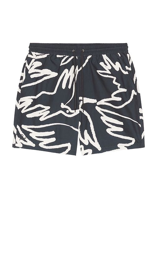 Birds Fly Free Swim Shorts in . Taglia L. Also in XL/1X, XXL/2X - By Parra - Modalova