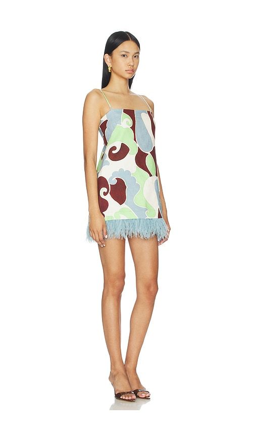 Valencia Mini Dress in Baby Blue. - size 10 (also in 12) - Cara Cara - Modalova