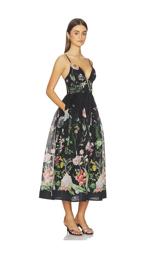Pero Midi Dress in Black. - size 0 (also in 6) - Cara Cara - Modalova