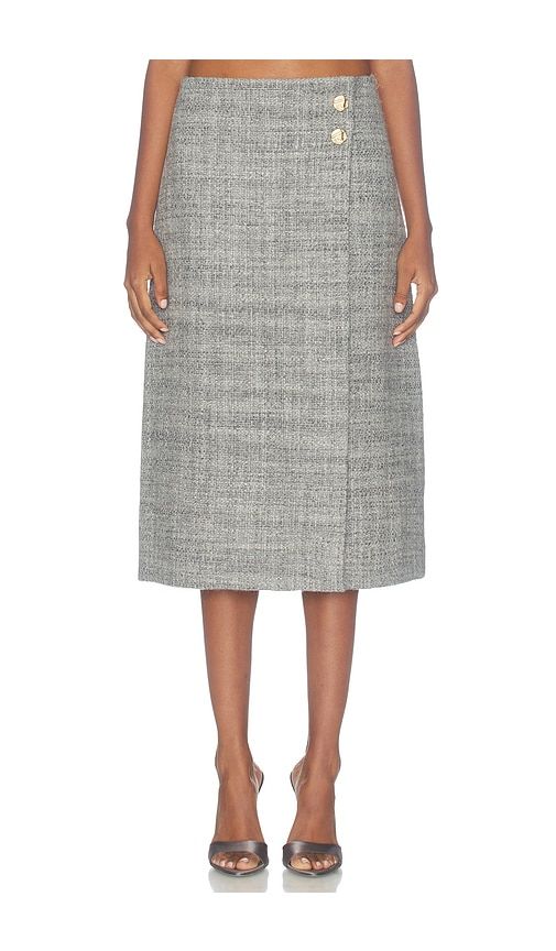 Luca Skirt in Grey. - size 0 (also in 2, 4, 6, 8) - Cara Cara - Modalova