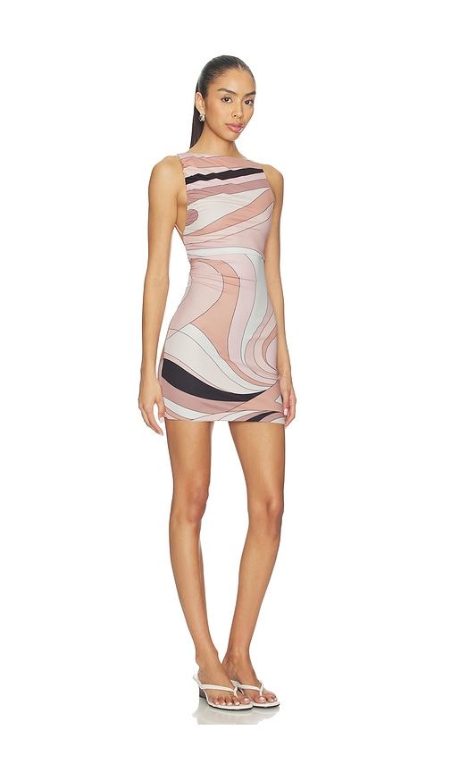 Bambi Mini Dress in Blush,Beige. - size L (also in M, S, XL, XS) - Cin Cin - Modalova