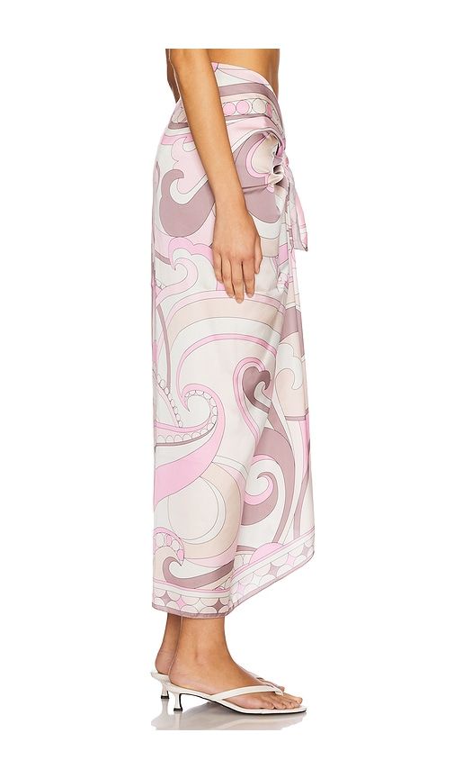 Cin Cin Long Scarf in Ivory,Blush - Cin Cin - Modalova
