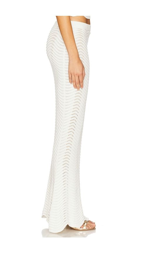 Soda Knit Maxi Skirt in White. - size L (also in M, S, XL, XS) - Cin Cin - Modalova