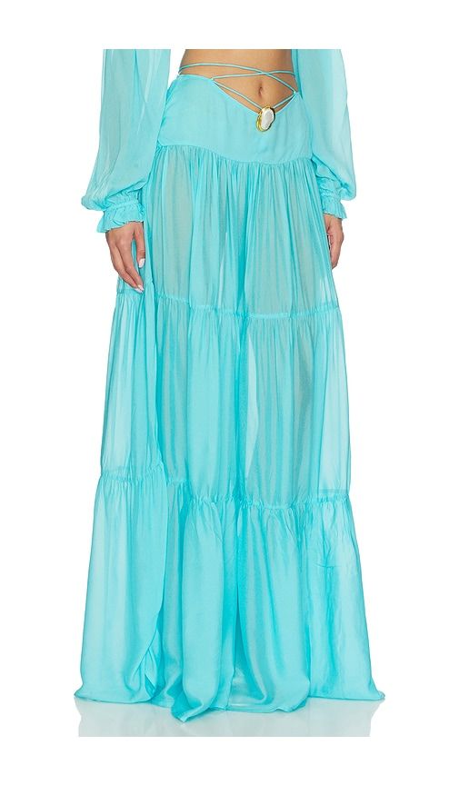Song Moonstone Skirt in Blue. - size L (also in M, S, XS) - Cin Cin - Modalova