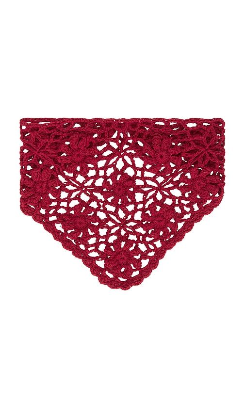Ruthie Head Scarf in Red - Casa Clara - Modalova