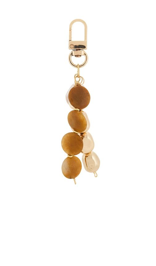 Rhodes Keychain in Brown - Casa Clara - Modalova