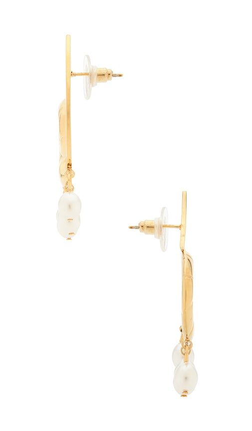 Nami Earrings in Metallic - Casa Clara - Modalova