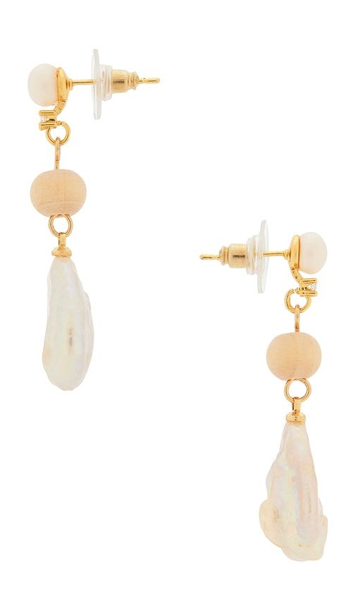Casa Clara Keani Earrings in Ivory - Casa Clara - Modalova