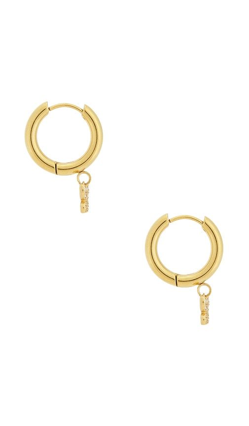Mari Drop Earrings in Metallic - Casa Clara - Modalova