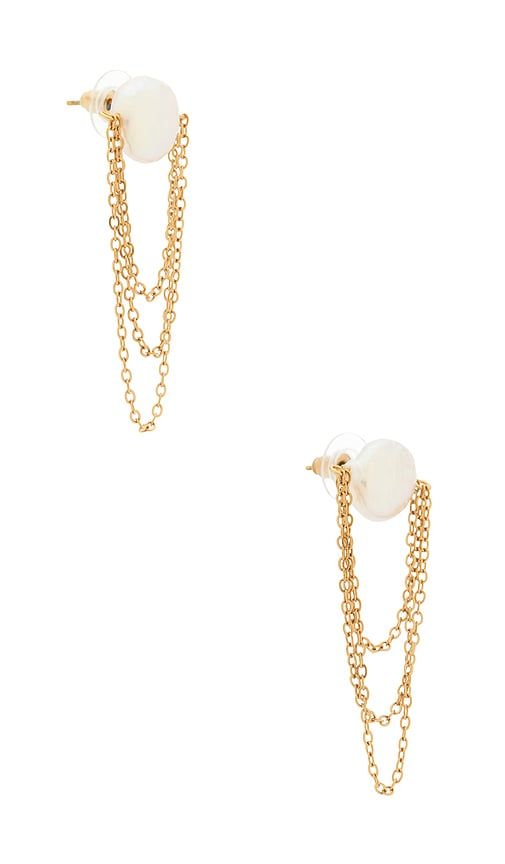 Larsen Drop Earrings in Ivory - Casa Clara - Modalova