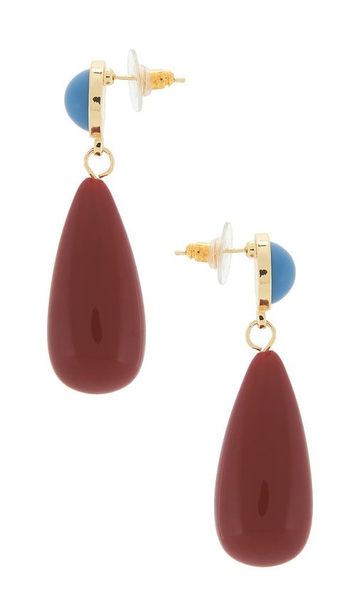 Pismo Drop Earrings in Red - Casa Clara - Modalova