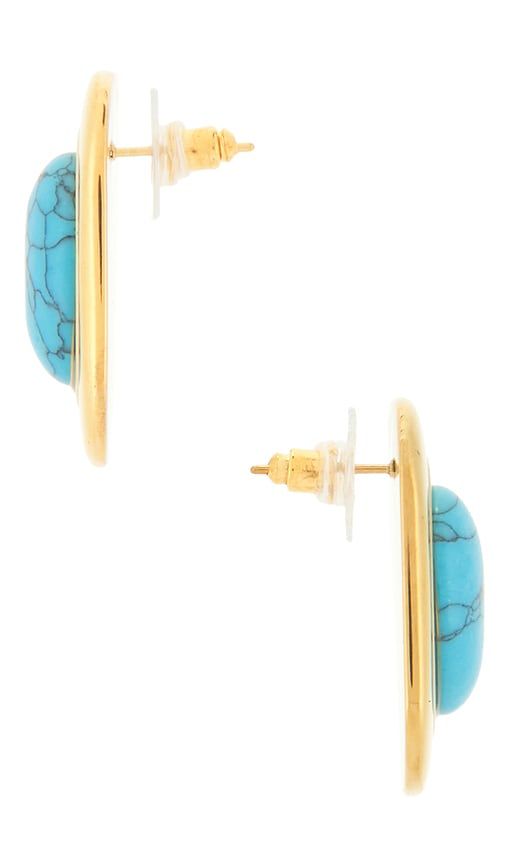 Skylark Stud Earrings in Blue - Casa Clara - Modalova