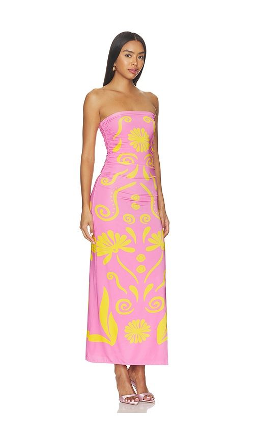 Daphne Dress in Pink. - size L (also in M, S, XS) - Cala de la Cruz - Modalova