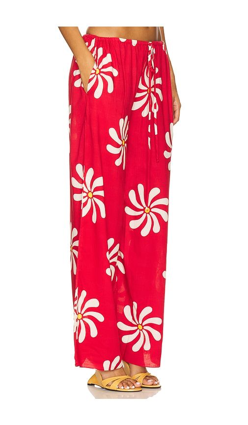 Creta Pants in Red. - size L (also in M) - Cala de la Cruz - Modalova