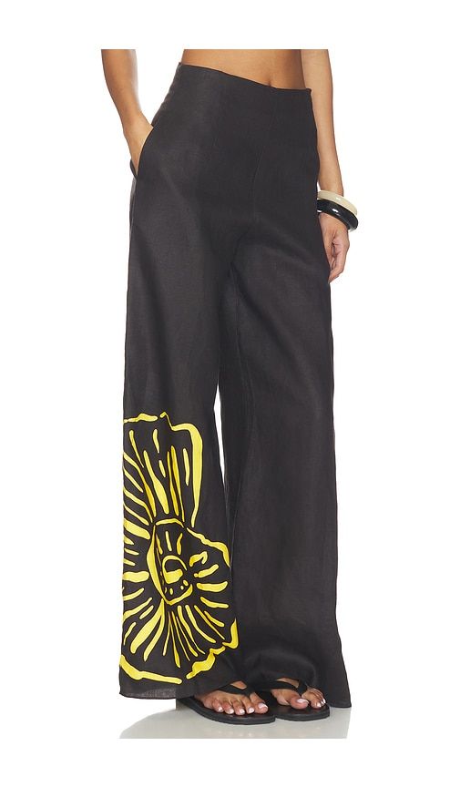 Toya Pants in Black. - size L (also in M, S, XL) - Cala de la Cruz - Modalova