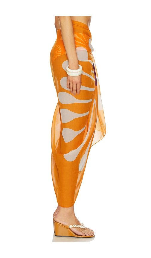 Luana Sarong in Orange - Cala de la Cruz - Modalova