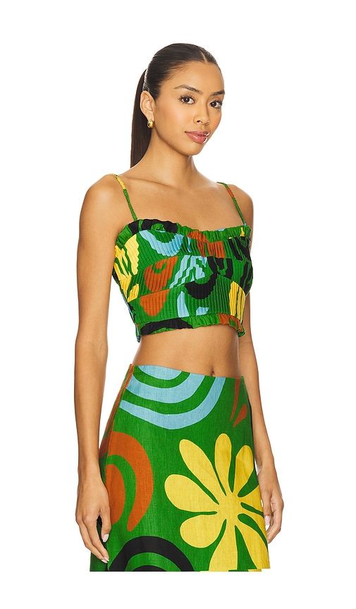 Victoria Top in Green. - size M (also in XS) - Cala de la Cruz - Modalova