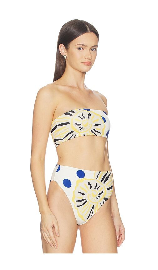Grecia Bikini Top in Cream. - size L (also in M, S, XL, XS) - Cala de la Cruz - Modalova