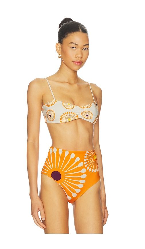 Lilo Bikini Top in White. - size M (also in S, XL, XS) - Cala de la Cruz - Modalova