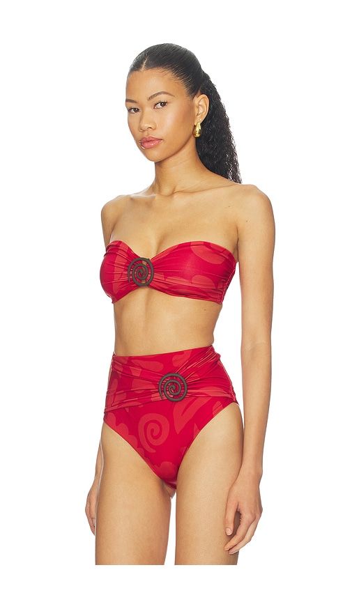 X REVOLVE Maple Bikini Top in Red. - size M (also in S, XS) - Cala de la Cruz - Modalova