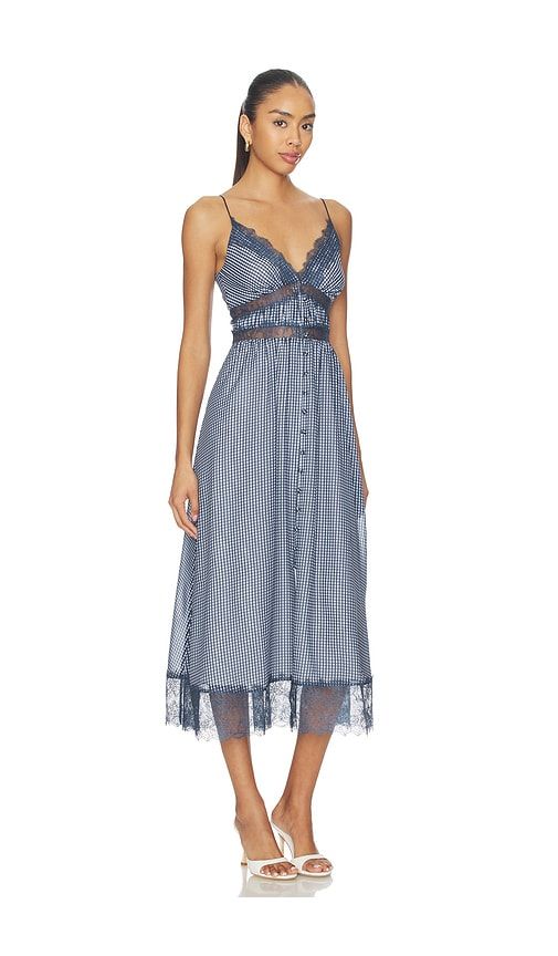 Janaya Chiffon Dress in Blue. - size 0 (also in 12) - CAMI NYC - Modalova