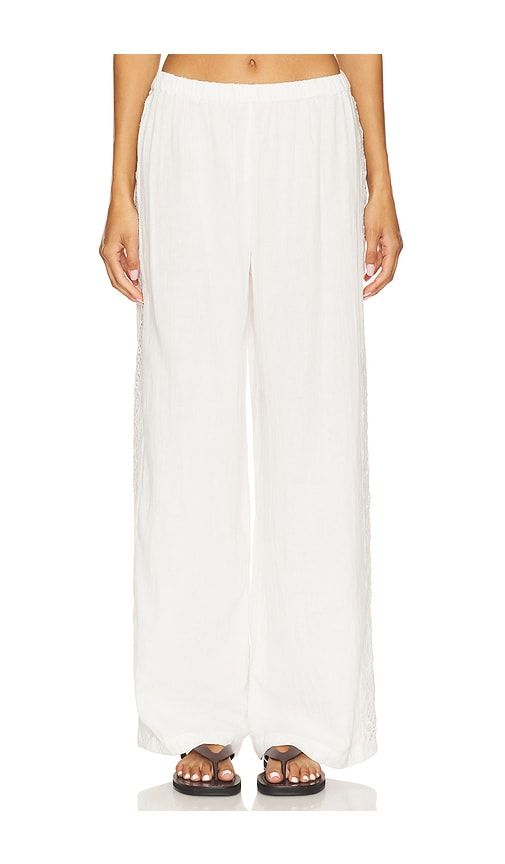 Positano Pant in White. - size S (also in XL) - CAMI NYC - Modalova